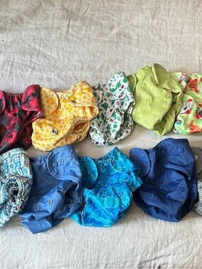 Reusable Kids Diaper Cover - Blue